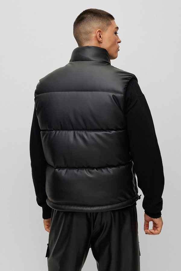 VEST HUGO - 001 BLACK